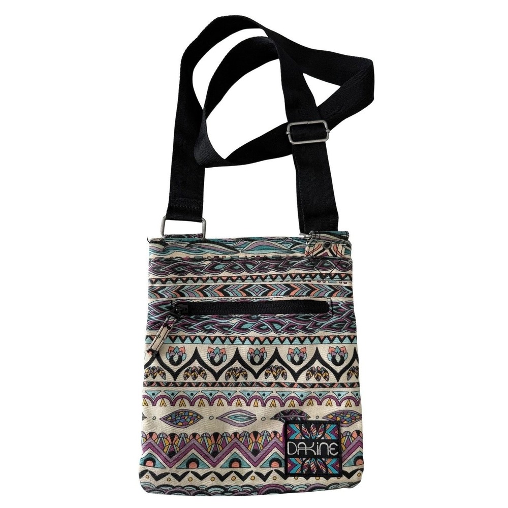 Dakine JIVE Crossbody Bag Canvas Multi Color Patterned